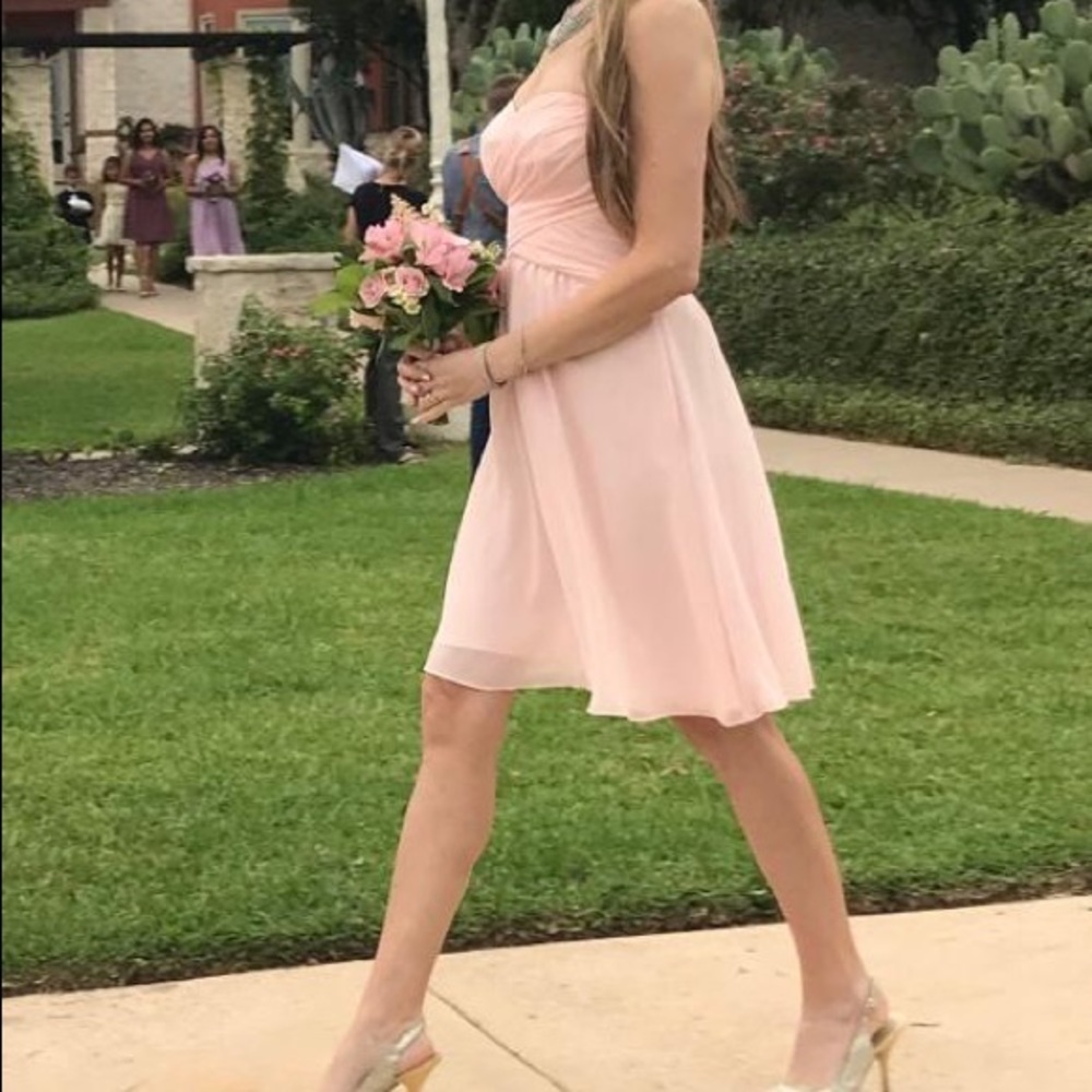 Dove & Dahlia Weddington Collection Blush Dress 4